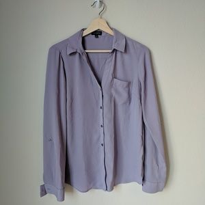The Limited Ashton Button Down Blouse TALL Medium